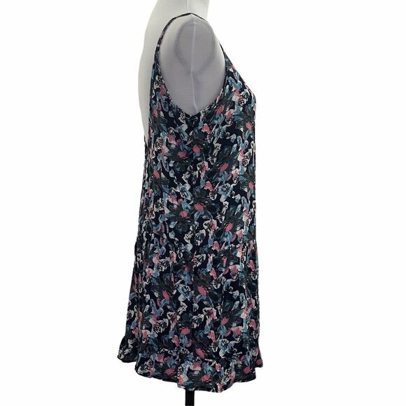 Mary & Mabel Floral Ruffled Sleeveless Romper 4 - Picture 5 of 11